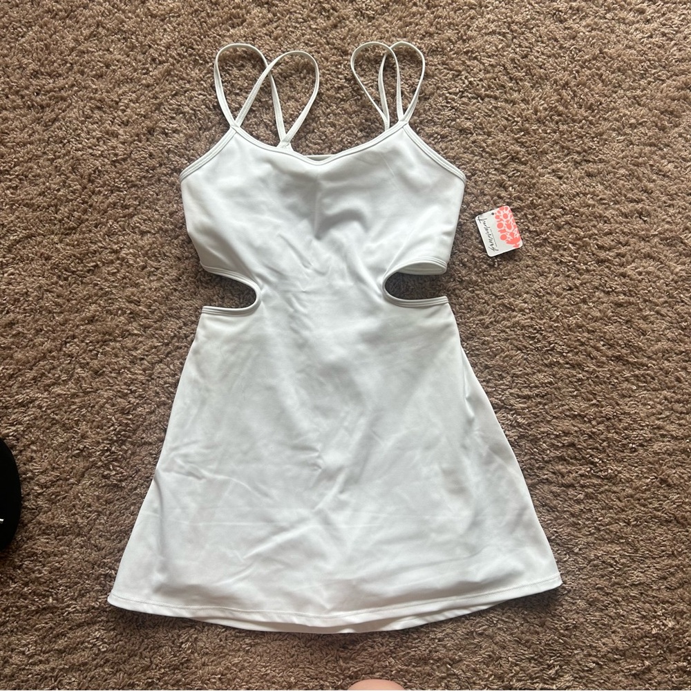 NWT! Free people movement one more serve skortsie white size xs